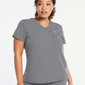 Jaanuu Women’s 3 pocket V-neck scrub top